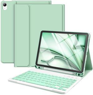 TaIYanG for iPad Air 11 inch M3 & M2 Case with Keyboard 10.9 inch for iPad Air 5 2022/iPad Air 4th Gen Keyboard Case with Pencil Holder, Wireless Keyboard for Air 11" M3/M2 (2025/2024)/iPad Air 5/4