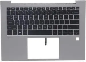 New Replacement Palmrest for HP Zbook Firefly 14 G9 Upper Case with Backlit Keyboard N09253-001 N09254-001