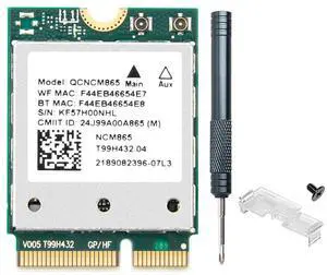 WiFi 7 QCNCM865 M.2 Key E WiFi Card BT5.3 Tri-Band Network Card 5800Mbps M.2 Wireless Adapter for AMD Motherboards Win 11 Only WiFi 7 QCNCM865 M.2 Key E WiFi Card BT5.3 Tri-Band Network Card 5800Mbps M.2 Wireless Adapter for AMD Motherboards Win 11 Only