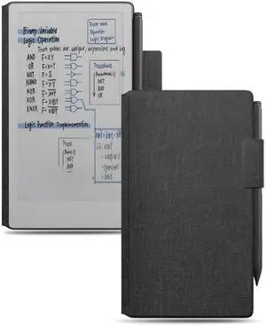 Case for Remarkable Paper Pro Move,NOUKAJU Magnetic Protection Cover,Drop-Resistant,Anti-Scratch,Protection Case for Remarkable Pro Move Paper Tablet 7.3inch(Black)