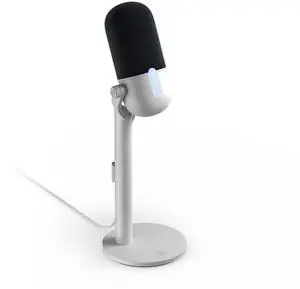Elgato Wave Neo  USB Condenser Microphone, Tap to Mute, for Gaming, Streaming, Meetings, Voice Recording on Teams/Zoom/OBS/Twitch/YouTube & more, Plug-n-Play, Works on Laptop, PC, Mac, iPad, iPhone