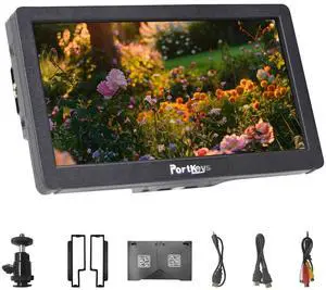 Portkeys HD7H 7'' Camera Monitor 1000nit High Brightness Field Monitor with Top Shortcut Keys Suitable for DSLR Camera
