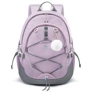 LOVEVOOK School Backpack for Teen Girls, Waterproof Student Backpack Purse, Cute Kid Bookbag with Chest Strap, Back to School Backpacks Fit 15.6 Inch Laptop, College Travel Back Pack Casual Daypack