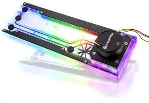Raijintek Acheron 360 D5 Evo RBW Distro Plate - Acrylic, D-RGB Raijintek Acheron 360 D5 Evo RBW Distro Plate - Acrylic, D-RGB