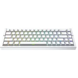 IROK MG68ACE 68 Keys Wired Magnetic Switch Keyboard, Aluminum Alloy Body, 8K Low Latency, Hot Swappable ARGB, Web Driver,Rapid Trigger Customizable Gaming Keyboard(White)