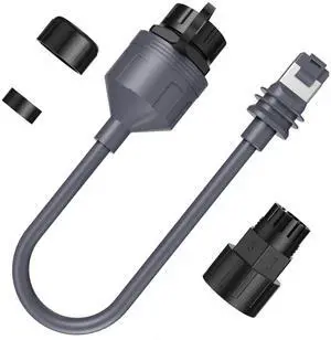 SURVADV Starlink Ethernet Adapter Gen 3/Mini - Waterproof Starlink Mini Ethernet Cable Extension to RJ45 Coupler for Star Link Standard Dishy and Router, Ideal for Outdoor & Indoor Use (1 Pack)