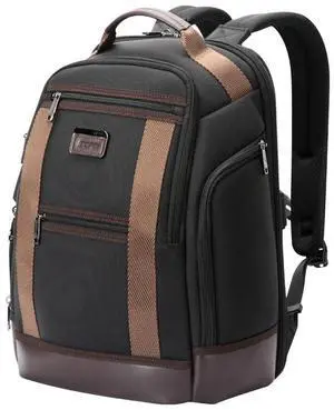 BOPai Laptop Men Business 15.6 inch Waterproof Black & Brown