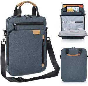 13.3-14 Inch Laptop Sleeve Bag, Padded Carrying Case for MacBook Pro M3/M2 14" /13", MacBook Air 13.6" M3/M2 2024/2022, Surface Pro AI PC/9/8 13",Protective Bag with Accessory Pocket, Blue