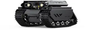 Waveshare Open-Source Off-Road Tracked AI Robot, Compatible with Raspberry Pi 5, Dual Controllers, Computer Vision, PI5-4GB NOT Included