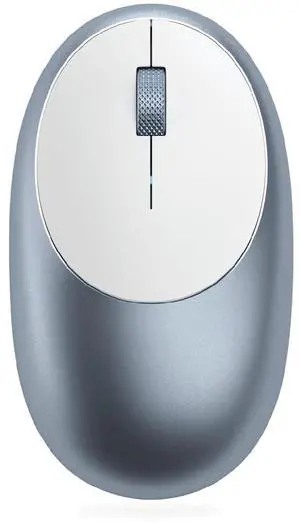 Satechi M1 Wireless Bluetooth Mouse, USB-C Rechargeable, Compact & Portable, for MacBook Air/Pro M5/M4, iPad Air/Pro M5/M4/M3, iPad mini, Mac mini, iMac & Windows - Blue