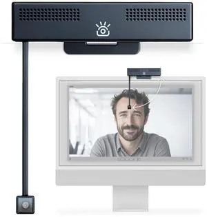 iContact Camera Pro 4K HD Webcam with Eye Contact, Noise Cancelling Mic, Plug and Play USB for Mac & PC Zoom Certified, Works with Teams, Meet, Streaming, and Video Calls iContact Camera Pro 4K HD Webcam with Eye Contact, Noise Cancelling Mic, Plug and Play USB for Mac & PC Zoom Certified, Works with Teams, Meet, Streaming, and Video Calls