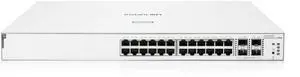 HPE Networking Instant On Switch Series 1930 24-Port Gb Smart-Managed Layer 2+ Ethernet Switch with PoE | 24x 1G | 4X SFP+ | 24x CL4 PoE 195W | US Cord (JL683B#ABA)