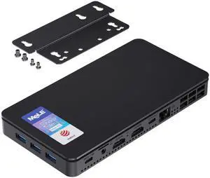 MeLE Mini PC 32GB DDR4 512GB N5095 Micro PC Overclock3C 2X HDMI 4K USB-C Triple Display 2.4G/5G WiFi BT5.2 GbE Support Linux Small Desktop Computer on IoT MES WMS Home Theater Astrophotography