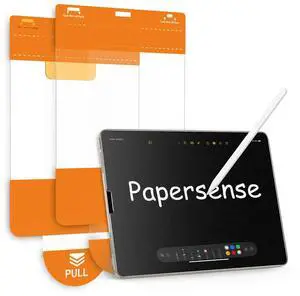 PAPERSENSE Matte Screen Protector for iPad Air 4/5th Gen 10.9 Inch,2022 &2020, iPad Pro 11 Inch 2022&2021&2020&2018, Matte Layer Glass Film with Easy Dust-free Installation Tray, Anti-glare, 2 Pack