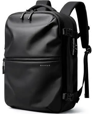 BANGE Travel Backpack with TSA lock version can hold 15.6 inch Laptop suitable Daily Commute and Overnight Flight Approved Anti-theft Bag