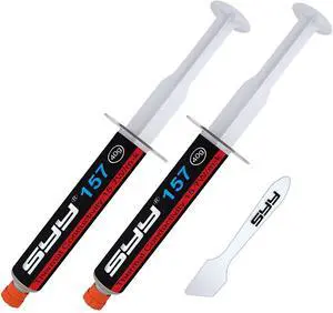 SYY Thermal Paste with Tool kit, 80 Grams CPU Paste Thermal Compound Paste Heatsink for IC/Processor/CPU/GPU/All Coolers