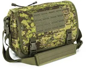 Direct Action Small Messenger Tactical Bag Pencott Greenzone 6.6 Liter Capacity, ideal for laptop, ipad or tablet