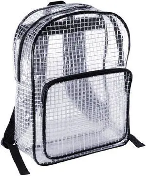 GooTouch Engineer Bag -15.7 Inches Transparent Cleanroom Tool Backpack Simple Style (16 Liters)