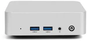 Binxarn Mini PC (Up to 2.4GHz) 8GB DDR3 RAM 128GB SSD Support 2T Desktop Computers windows/WiFi/BT/DC/RJ45 LAN 1000M/USB*4/USB-C*2 /HDMI*2 4K Dual Display 2.4G/5G WiFi & BT4.2 Home Office (N3700)