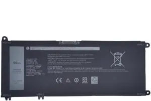 FLYRLB 4WN0Y Replacement Laptop Battery Compatible with Dell Inspiron 13 7577 7353 7778 7779 Series 4WNOY M245Y 9P3NW G4MX4 JYFV9 4WN0Y - 15.2V 56Wh