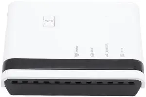 USB Print Server - Allows to Share up to 4 Printers wirelessly or via Ethernet, 10/100Mbps LAN Bridge Sharing Wired Wireless Standalone Modes Print Server, Plug and Play (US Plug)