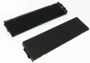 2-Pack HIGH POWER Universal Desktop PC Tower Perforated Mesh Metal 5.25" Optical Drive Bay Cover Plates (2pcs of U5BC)