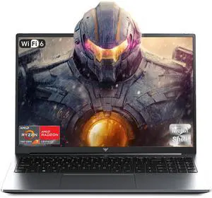 KAIGERR Gaming Laptop, 16.0inch Laptop Computer with MD Ryzen 7 5825U(8C/16T, Up to 4.5GHz), 16GB RAM 512GB NVMe SSD Windows 11 Laptop, Radeon RX Vega 8 Graphics,WiFi 6, Backlit KB