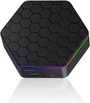 SOAYAN Mini PC, 12th Alder Lake N100 Linux Mini Computer (up to 3.4GHz), 16GB DDR4 RAM 512GB SSD Small Desktop Computer WiFi 6/4K Dual Display/USB3.2/BT5.2/Gigabit Ethernet for Home, Office, Business