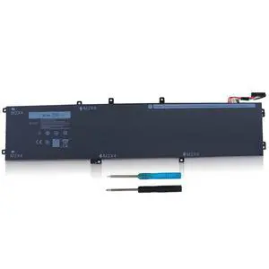 97Wh 6GTPY XPS-15 Laptop Battery Replacement for Dell XPS 15 9560 Battery XPS 15 9570 9550 7590 Precision 5530 5520 5510 Computer 5XJ28 i7-7700HQ 5D91C GPM03 4GVGH 1P6KD Computer Batteries.