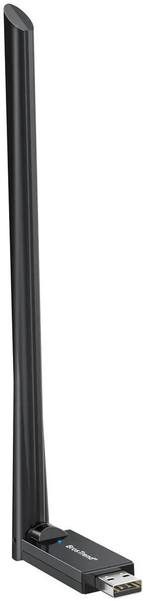BrosTrend AX900 Linux WiFi 6 USB Adapter, Linux Compatible WiFi Adapter for Ubuntu, Debian, Raspberry Pi, Mint, Zorin, Win 11/10 etc. Long Range Wi-Fi Dongle Dual Band 5GHz + 2.4G, 6dBi Wi-Fi Antenna