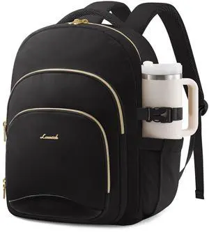 LOVEVOOK Laptop Backpack for Women, 15.6-Inch Work Backpack, Back to School Bookbag for College Student Teen Girls, Casual Personal Item Travel Bag Business Computer Daypack for Teacher Nurse, Gift