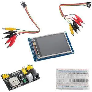 DIYmalls ILI9341 Display 3.2 inch + Breadboard Jumper Wire Alligator Clip Cable