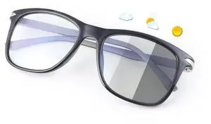 YIMI Spring Hinge Photochromic Gray Sunglasses Blue Light Blocking Glasses for Men and Women Day Night Gaming TV Phones Computer Eyeglasses UV Protection Anti Glare Lightweight TR90 Full Frame Eyewear