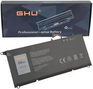 GHU New 45 Wh 90V7W 5K9CP Battery Compatible with Dell XPS 13 13D 9343 13-9343, XPS 13 9350 13-9350 XPS13-9350 13D-9343 DIN02 0DRRP 0N7T6 JHXPY DIN02 RWT1R,Li-ion 7.4V
