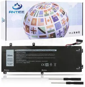 ANTIEE V0GMT Laptop Battery for Dell G7 17 Gaming 7700 XPS 15 7590 9570 Series 09TM7D 0NYD3W NCC3D 0NCC3D 4K1VM W62W6 0W62W6 0XYCW0 0V0GMT XYCW0 TJDRR 0TJDRR 5XJ28 5D91C 11.4V 56Wh 4649mAh