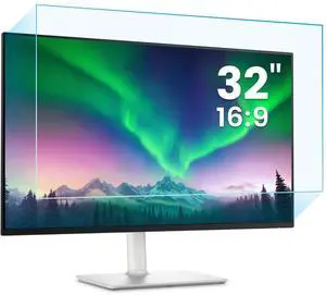 F FORITO 32 inch 16:9 Anti Blue Light Matte Screen Protector, Eye Protection Anti Glare Computer Screen Cover For All Brands 32" Widescreen Monitor