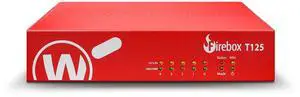 WatchGuard Firebox T125 with 3 Year Standard Support - Tabletop Firewall, 1x 2.5Gb + 4X 1Gb Ports, High-Speed Security for Branch Offices (WGT125003)
