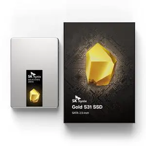 SK Hynix Gold S31 500GB SATA Gen3 2.5 Inch Internal SSD | Up to 560MB/S | Solid State Drive | Compact Form Factor