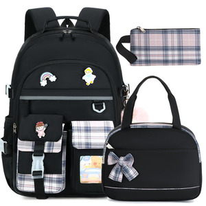School Bag Women Backpacks 15.6 Inch Laptop Girl's School Bag Travel Daypack Large Bookbags For Teens Students Pink Mindesa Backpack