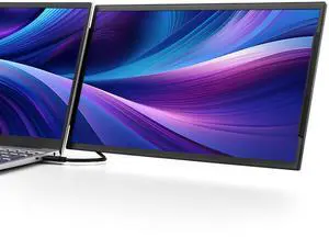 SideTrak Swivel 15.6" Portable Monitor for Laptop | Patented 360° Swivel Hinge, FHD Dual Screen w/Kickstand, Laptop Screen Extender | USB-C, Mac, PC, Chrome Compatible SideTrak Swivel 15.6" Portable Monitor for Laptop | Patented 360° Swivel Hinge, FHD Dual Screen w/Kickstand, Laptop Screen Extender | USB-C, Mac, PC, Chrome Compatible