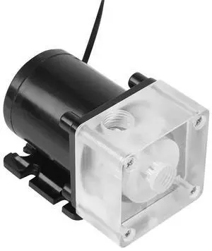 500L/H 10W 12V Water Cooling Pump,Computer Water Cooling Integrated,Noiseless Reservoir Combo with 4 Meters Pump Head G1/4 Thread,Fast Heat Dissipation CPU Cooling