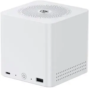 Beelink ME Mini PC, Desktop NAS with Intel N150(4C/4T, up to 3.6GHz), 16GB LPDDR5, 64GB EMMC, 6*M.2 PCIe3.0 Slot(MAX 24TB), Dual 2.5G LAN/USB3.2/NAS/Soft Router/Data Center/Network Attached Storage