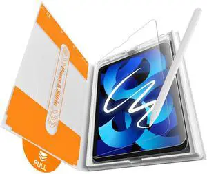 EZ-GLAZ-2 Pack Paper-feel Glass Screen Protector for iPad Air 10.9-in. (5th 4th Gen) & iPad Pro 11-in.(4th 3rd 2nd 1st Gen), Matte Glass Film with Easy Application Tray, Scratch Resistant, Compatible EZ-GLAZ-2 Pack Paper-feel Glass Screen Protector for iPad Air 10.9-in. (5th 4th Gen) & iPad Pro 11-in.(4th 3rd 2nd 1st Gen), Matte Glass Film with Easy Application Tray, Scratch Resistant, Compatible