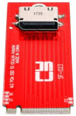 CY Adapter PCI-E 4.0 M.2 M-Key to Oculink SFF-8612 SFF-8611 Host Adapter for PCIe Nvme SSD 2260 CY Adapter PCI-E 4.0 M.2 M-Key to Oculink SFF-8612 SFF-8611 Host Adapter for PCIe Nvme SSD 2260