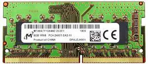 MTA8ATF1G64HZ 8GB 1Rx8 DDR4 SO-DIMM PC4-19200 2400MHz 260-Pin Non-ECC CL17 1.2V Laptop Memory Module MTA8ATF1G64HZ-2G3E1 Compatible Replacement Spare Part for Micron Compatible and Laptop Systems MTA8ATF1G64HZ 8GB 1Rx8 DDR4 SO-DIMM PC4-19200 2400MHz 260-Pin Non-ECC CL17 1.2V Laptop Memory Module MTA8ATF1G64HZ-2G3E1 Compatible Replacement Spare Part for Micron Compatible and Laptop Systems