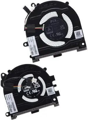 Deal4GO CPU Cooling Fan N10440-001 w/GPU Fan N10439-001 Replacement for HP Pavilion Plus 14-EH 14T-EH000 14-EH1299NR 14-EH0025TU, Black Deal4GO CPU Cooling Fan N10440-001 w/GPU Fan N10439-001 Replacement for HP Pavilion Plus 14-EH 14T-EH000 14-EH1299NR 14-EH0025TU, Black