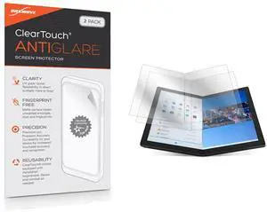 BoxWave Screen Protector Compatible with Lenovo ThinkPad X1 Fold - ClearTouch Anti-Glare (2-Pack), Anti-Fingerprint Matte Film Skin BoxWave Screen Protector Compatible with Lenovo ThinkPad X1 Fold - ClearTouch Anti-Glare (2-Pack), Anti-Fingerprint Matte Film Skin