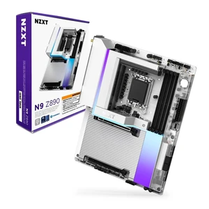 NZXT N9 Z890 - Intel Z890 LGA 1851 ATX Motherboard - White NZXT N9 Z890 - Intel Z890 LGA 1851 ATX Motherboard - White