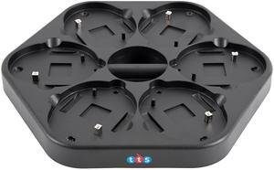 TTS 6-Slot Docking Station with USB Cable for STEM Bee-Bot & Blue-Bot , Coding Robot Charger