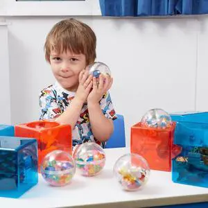 TTS 15-Piece Building Block Construction Cubes & Spheres for Kids  Fun & Educational Toy